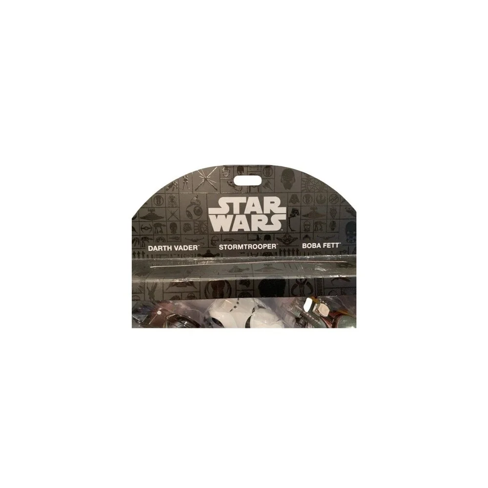 Star Wars Die Cast Race Cars Darth Vader Stormtrooper Boba Fett 3 Car Set New